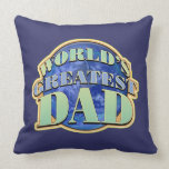 World's Greatest Dad Classic Throw Pillow