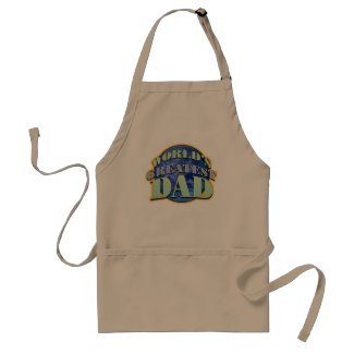 World's Greatest Dad Father's Day Classic Apron apron