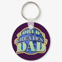 World's Greatest Dad Father's Day Classic Keychain