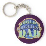 World's Greatest Dad Father's Day Classic Keychain