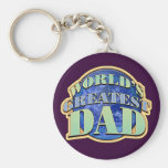World's Greatest Dad Father's Day Classic Keychain