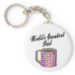 World's Greatest Dad Gifts Key Chains