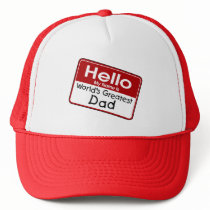 World's Greatest Dad hats