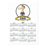 WORLDS GREATEST DAD III MEN CARTOON BUSINESS CARDS