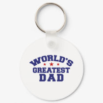 World's Greatest Dad keychains