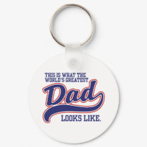 World's Greatest Dad keychains