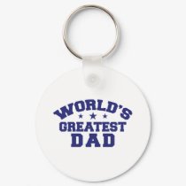 World's Greatest Dad keychains