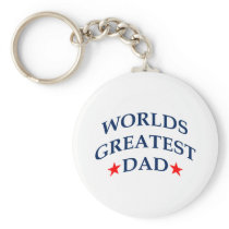 Worlds Greatest Dad Keychains