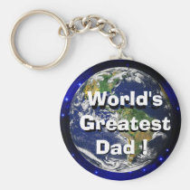 World's Greatest Dad! Keychain keychains