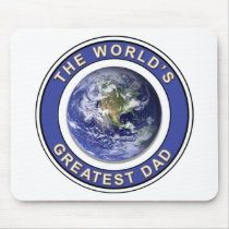 Worlds greatest Dad mousepads