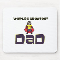 Worlds Greatest Dad Mousepads