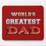 World's Greatest Dad Mousepad