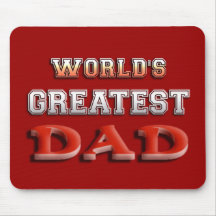 World's Greatest Dad Mousepad