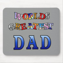 Worlds Greatest Dad Mousepads