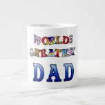 Worlds Greatest Dad Mug Jumbo Mug