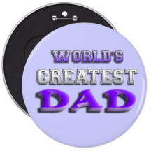 World's Greatest Dad Pin