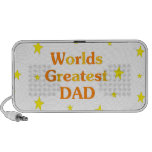 Worlds Greatest Dad Portable Speakers