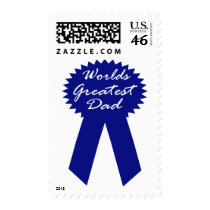 Worlds Greatest Dad postage