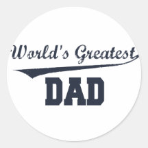 World's Greatest Dad Sticker