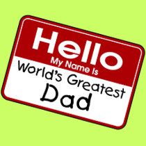 World's Greatest Dad t-shirt by holiday_tshirts World's Greatest Dad t-shirt