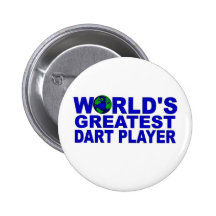 World's Greatest Dart Player Pins
