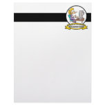 WORLDS GREATEST DATA ENTRY CLERK WOMEN CARTOON LETTERHEAD DESIGN