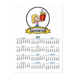 WORLDS GREATEST DAUGHTER II CARTOON BUSINESS CARD