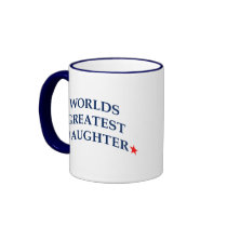 Worlds Greatest Daughter mugs