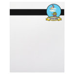 WORLDS GREATEST DAYDREAMER CARTOON CUSTOM LETTERHEAD