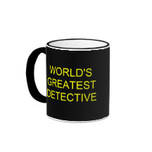 World's Greatest Detective Mug