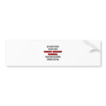 World's Greatest Dietitian Joke Bumper Sticker