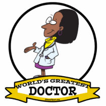 WORLDS GREATEST DOCTOR AFRICAN AMERICAN WOMAN PHOTO SCULPTURE
