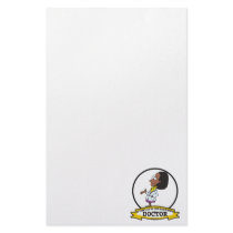WORLDS GREATEST DOCTOR AFRICAN AMERICAN WOMAN CUSTOMIZED STATIONERY