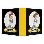 WORLDS GREATEST DOCTOR WOMEN CARTOON binders