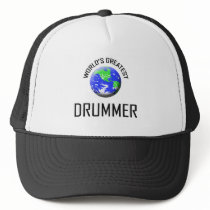 World's Greatest Drummer hats by jobshirt World's Greatest Drummer hats