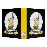 WORLDS GREATEST DUMMY MEN CARTOON BINDER
