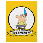 WORLDS GREATEST DUMMY MEN CARTOON FLYERS