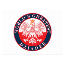 World's Greatest Dziadek Postcards