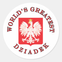 World's Greatest Dziadek Sticker
