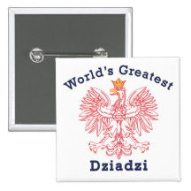 World's Greatest Dziadzi Eagle Buttons