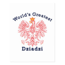 World's Greatest Dziadzi Eagle Post Cards