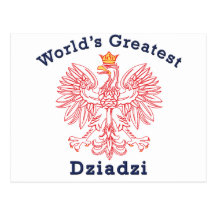 World's Greatest Dziadzi Eagle Postcards