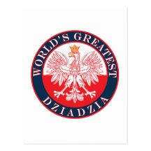 World's Greatest Dziadzia Post Card