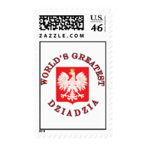 World's Greatest Dziadzia Stamp