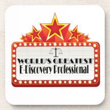World's Greatest E-Discovery Professional Coaster