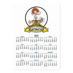WORLDS GREATEST ELECTRICIAN MEN CARTOON BUSINESS CARDS