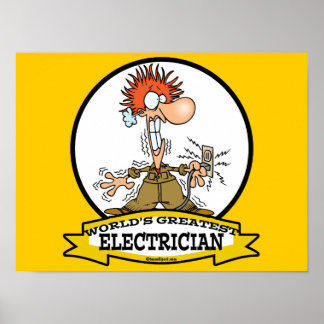 Funny Electrician Posters, Funny Electrician Prints, Art Prints, Poster
