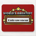 World's Greatest Entrepreneur mousepads