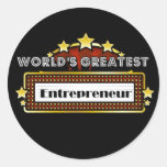 World's Greatest Entrepreneur stickers