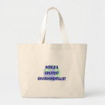 World's Greatest Environmentalist Canvas Bag